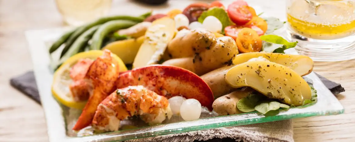 Summerside lobster salad.