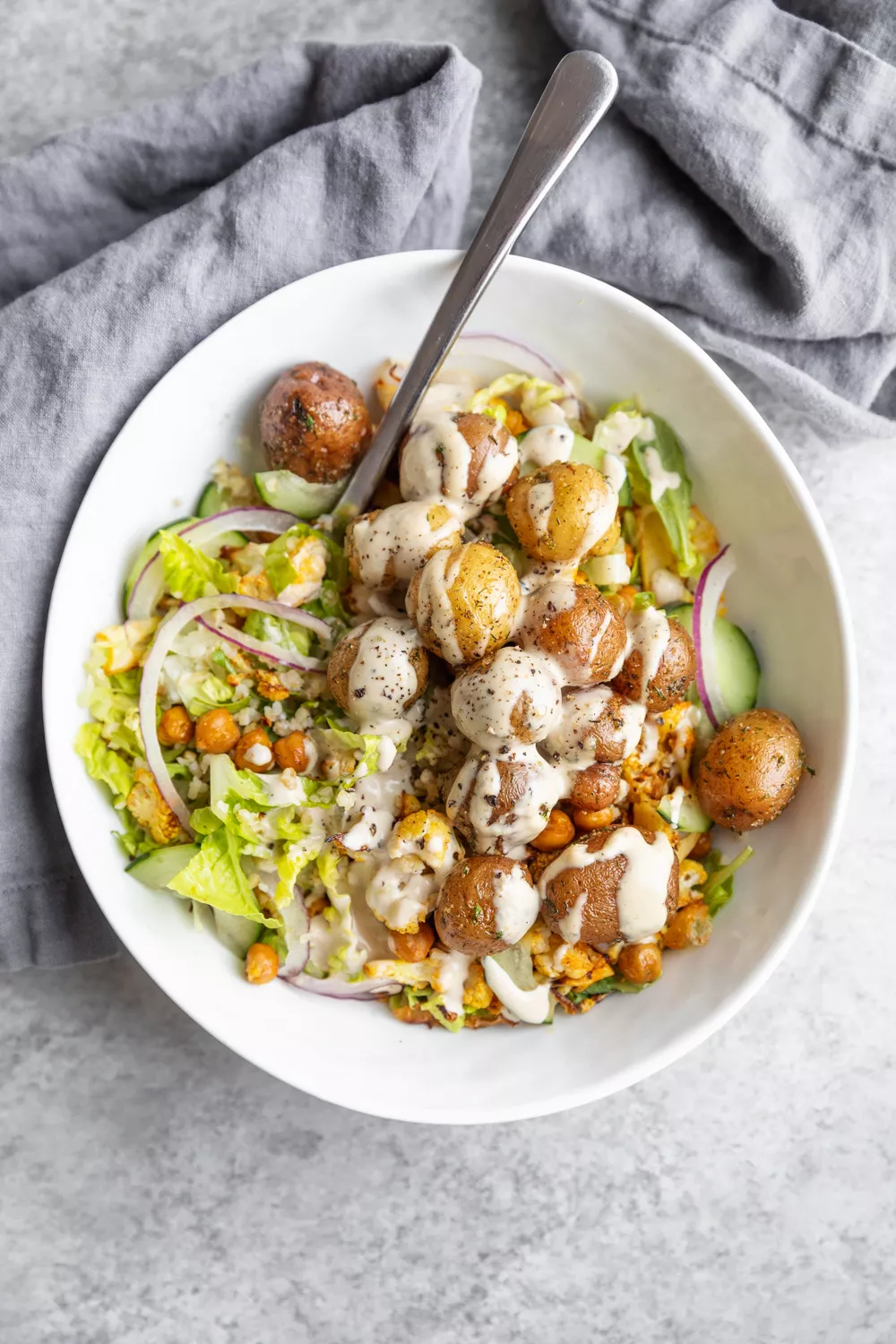 Meal Prep Shawarma Bowl.