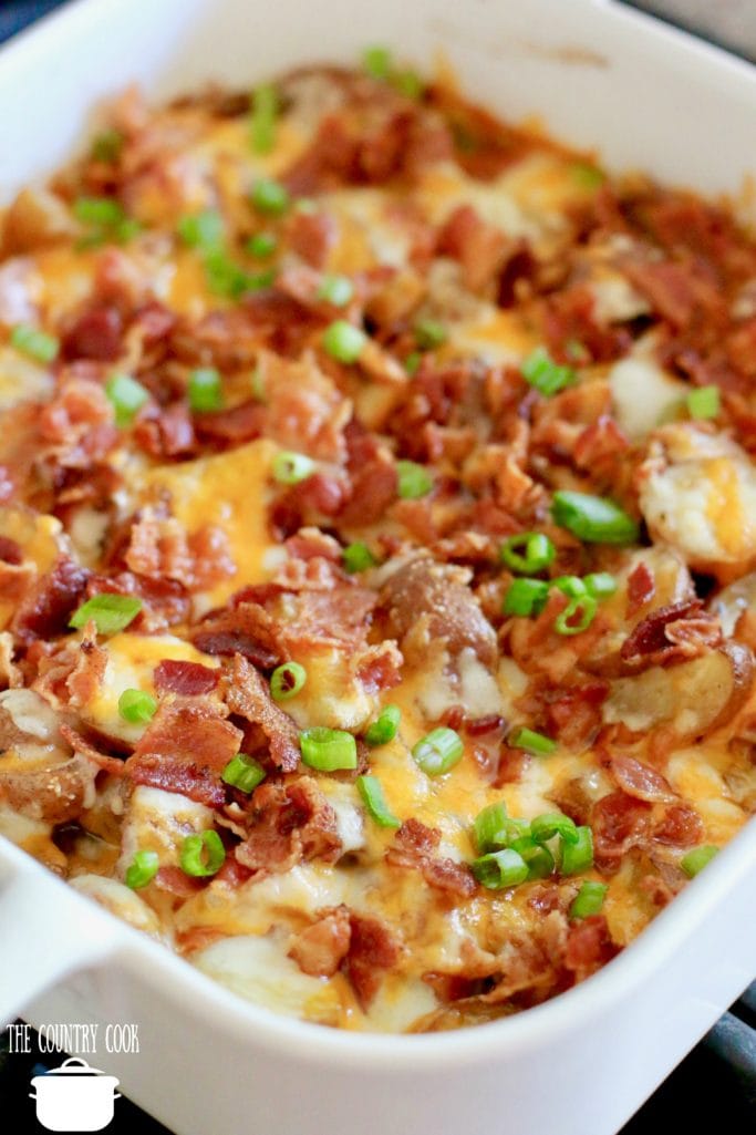Bacon cheddar roasted potatoes.