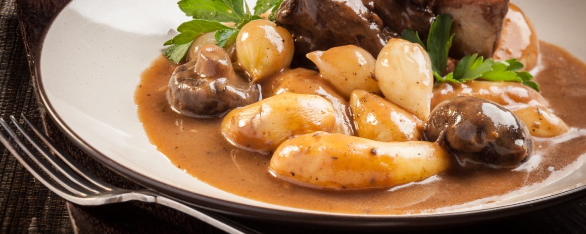 Beef short ribs in a bowl