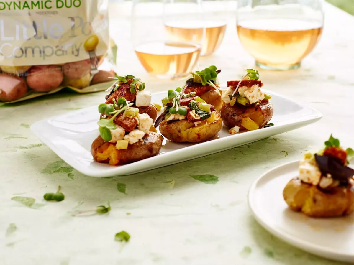 Little Potato and Chorizo Tapas Little Potatoes and Chorizo Tapas