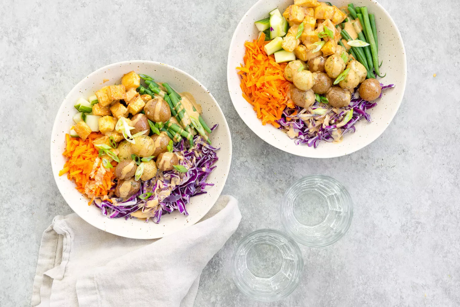 Gado gado bowls