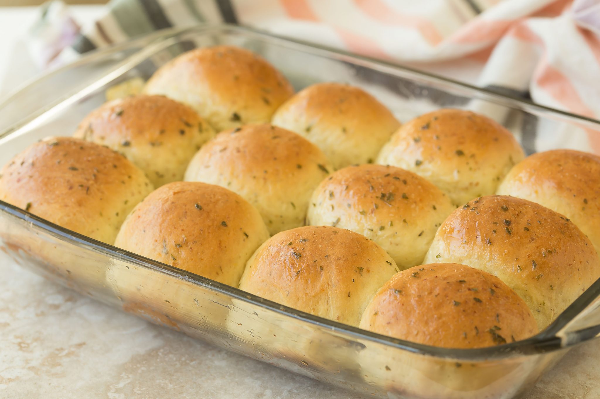 Garlic Herb Potato Rolls