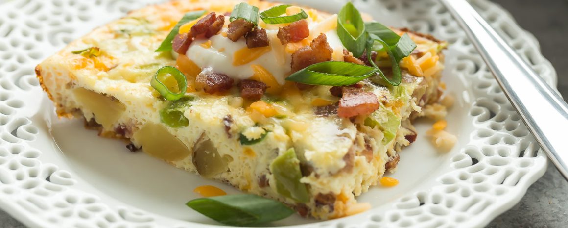 Loaded Baked Potato Breakfast Casserole