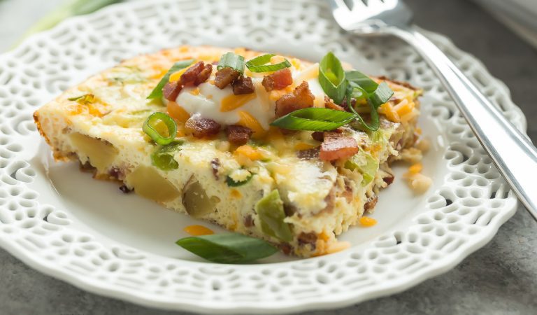 Loaded Baked Potato Breakfast Casserole