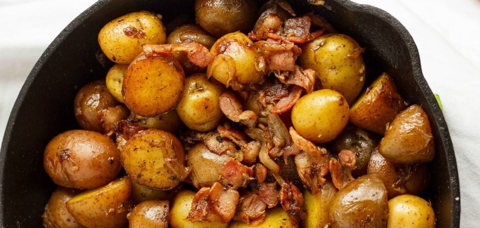 Pan Fried Little Potatoes