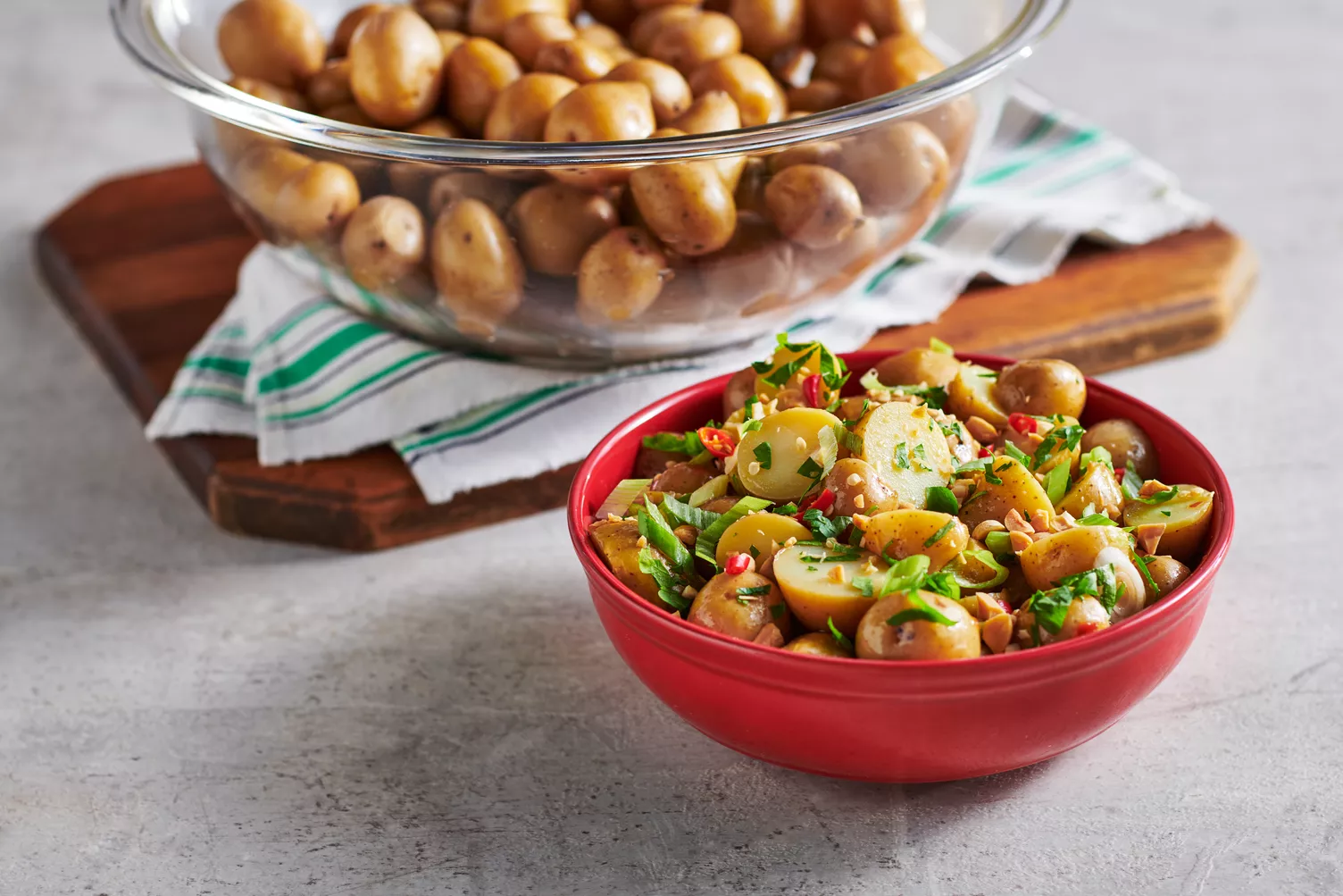 Thai-Potato-Salad_The-Food-Group_Web-Res-1 A spicy potato salad with Thai chilies