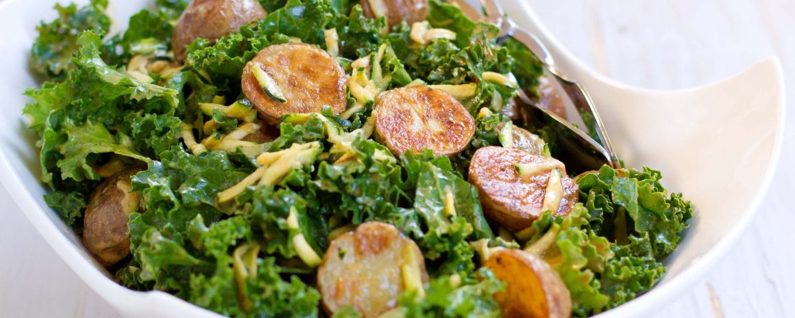 Kale potato salad.