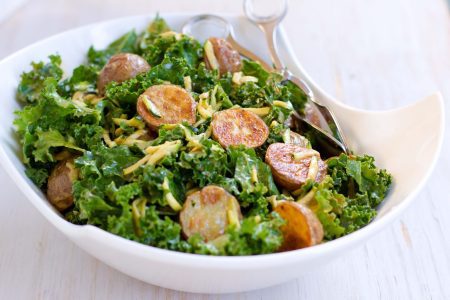 Kale potato salad.